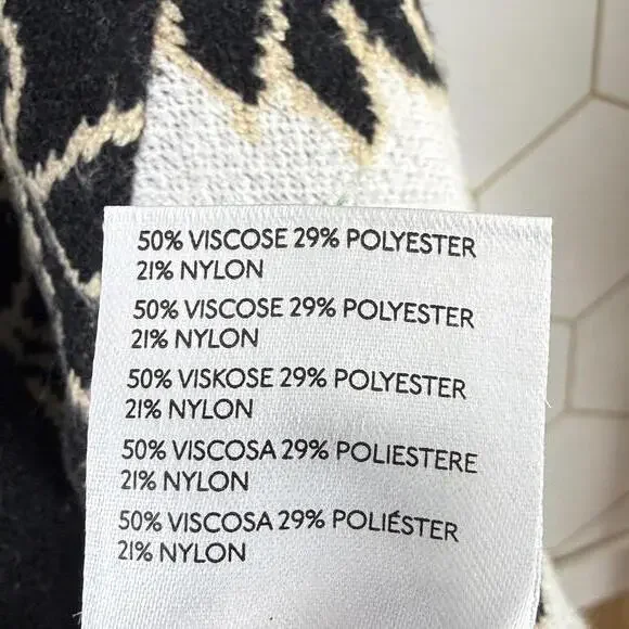 Maeve by Anthropologie Tan Montana Mock-Neck Half-Zip Sweater - Size - Medium - Picture 6 of 9